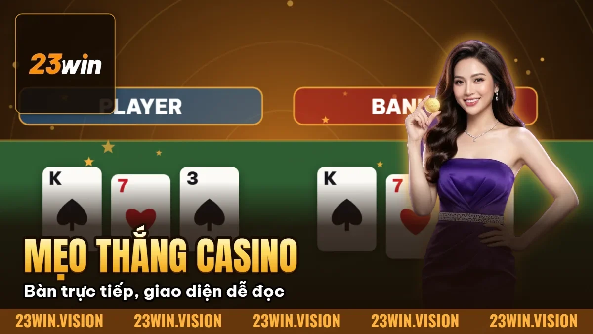 Hình minh họa bài viết: Mẹo Thắng Casino 2026 – Quản Lý Vốn Cao Thủ Chuyên Nghiệp